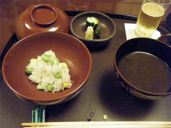 rice and pickles